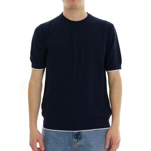 MAGLIA MEZZA MANICA BLU